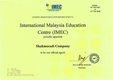 MUIC IMEC Certificate